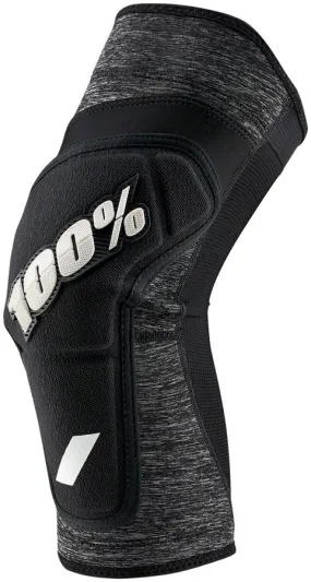 100% Ridecamp Knee Guards - Gray, Medium Lightweight Slip On Sleeves