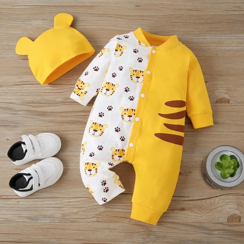 2-piece Jumpsuit & Hat for Baby Children's Clothing