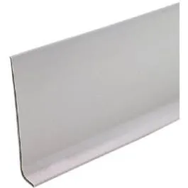 4-Inch x 120-Ft. Silver Gray Vinyl Wall Base