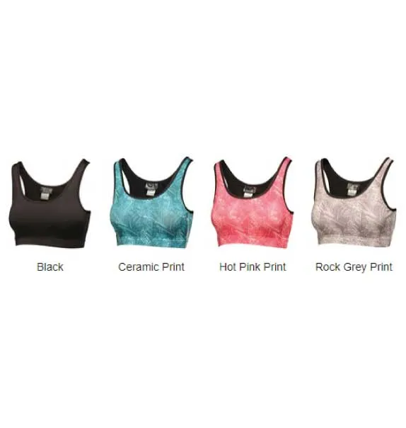 732RG Women's Asana Raceback bra top