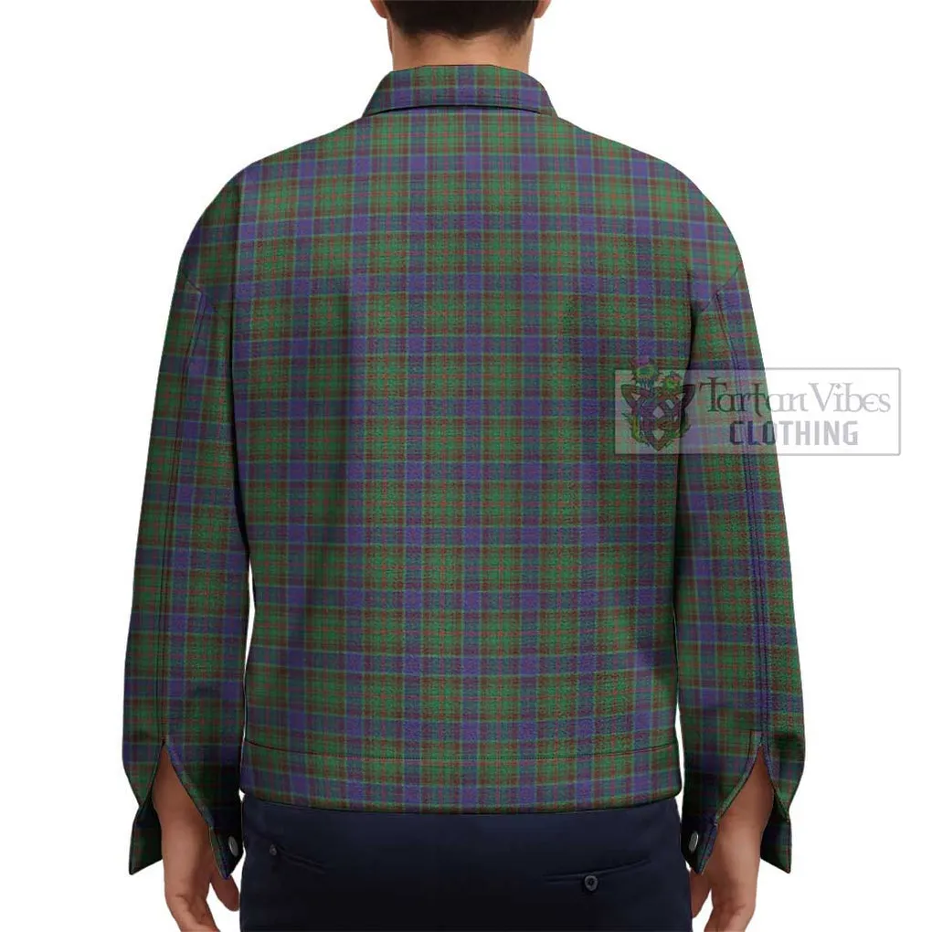 Adam Tartan Unisex Lapel Cotton Jacket