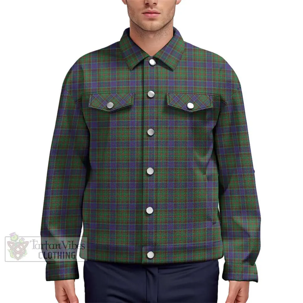 Adam Tartan Unisex Lapel Cotton Jacket