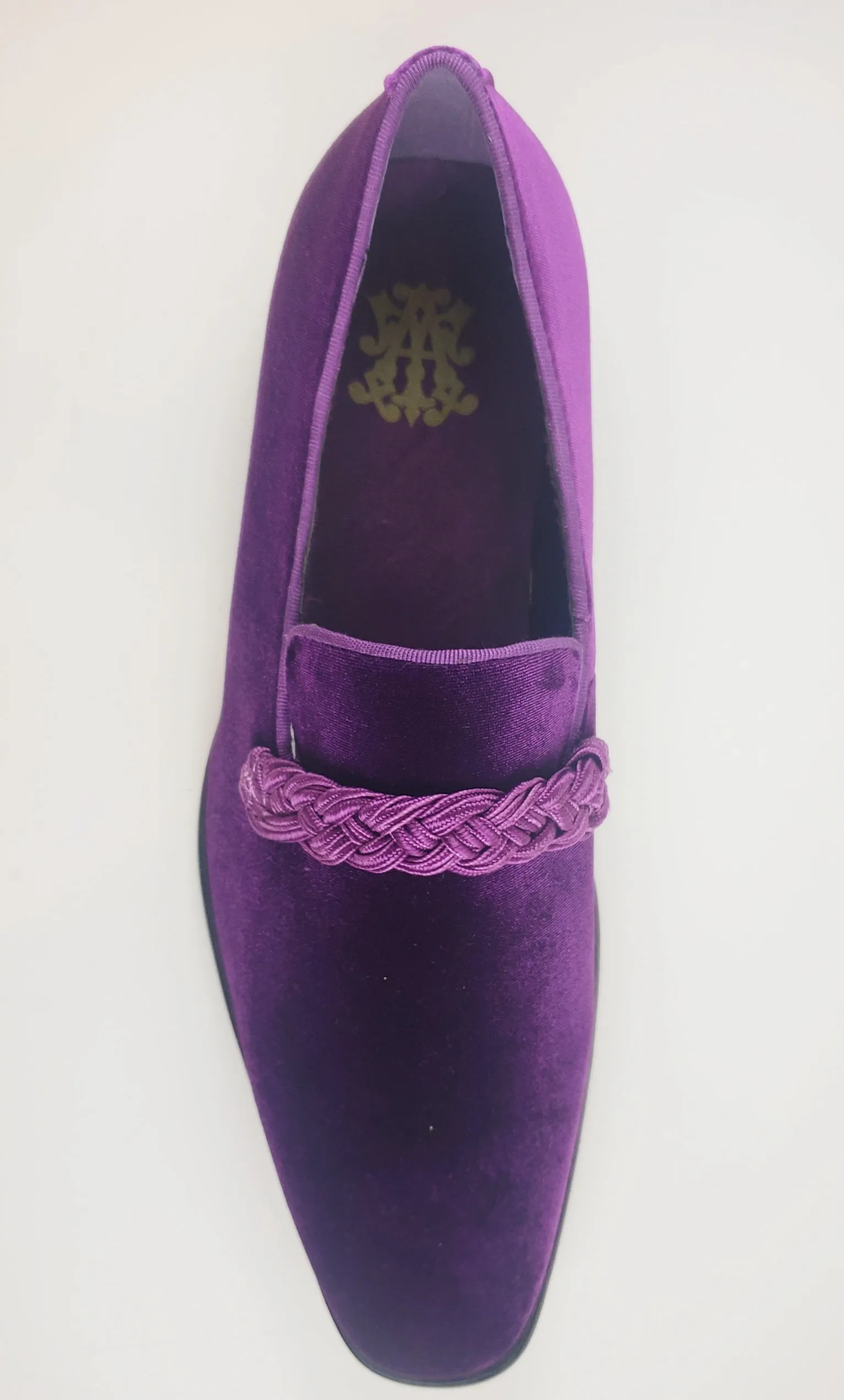 After Midnight Velour slip on shoes