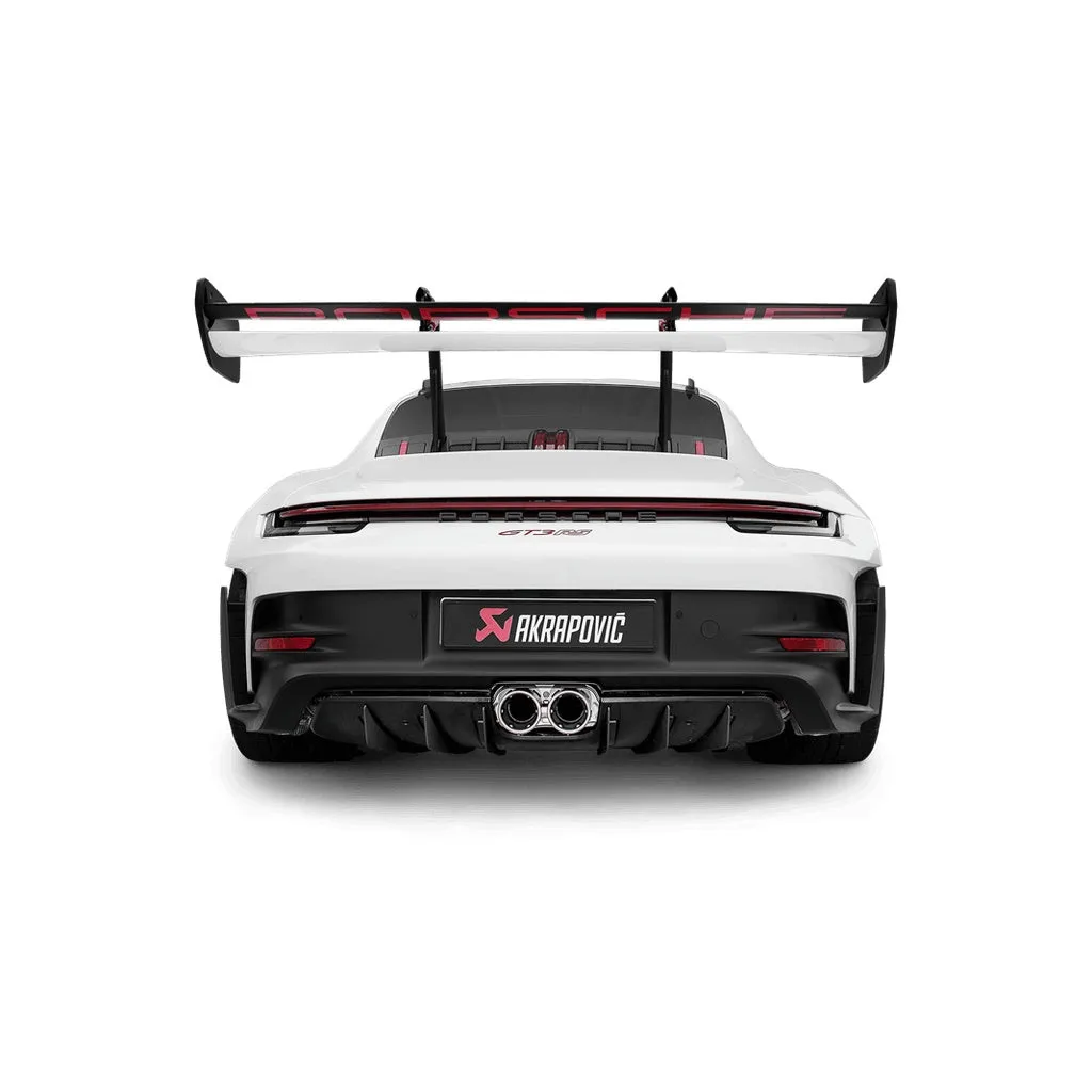 AKRAPOVIC S-PO/TI/23 Exhaust System Slip-On Race Line (Titanium) for PORSCHE 911 GT3 / GT3RS (992) 2021-