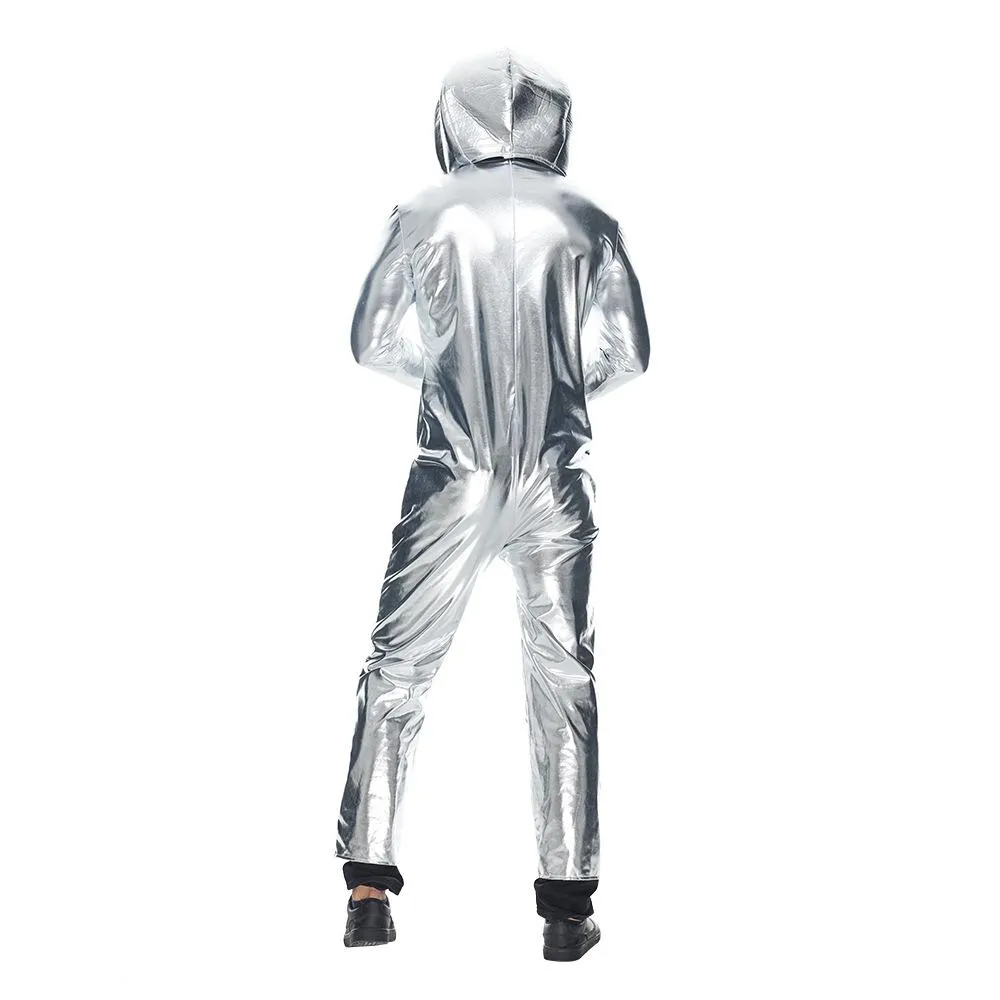 Alien Funny UFO Astronaut Cosplay Costume Outfits Halloween Carnival Suit