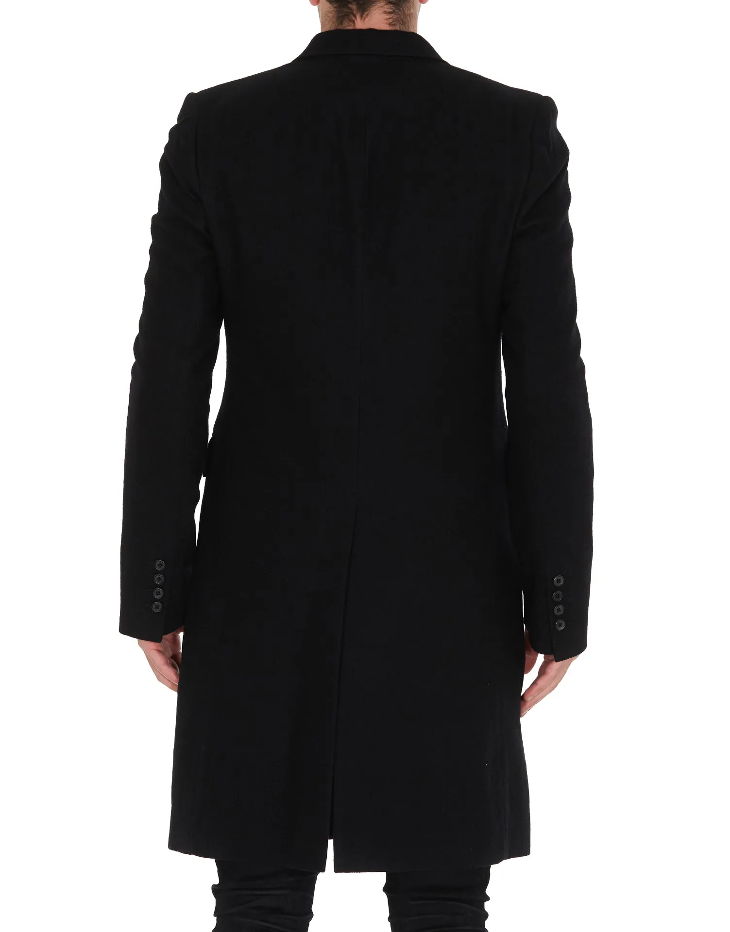 Ann Demeulemeester Morris Single Breasted Coat