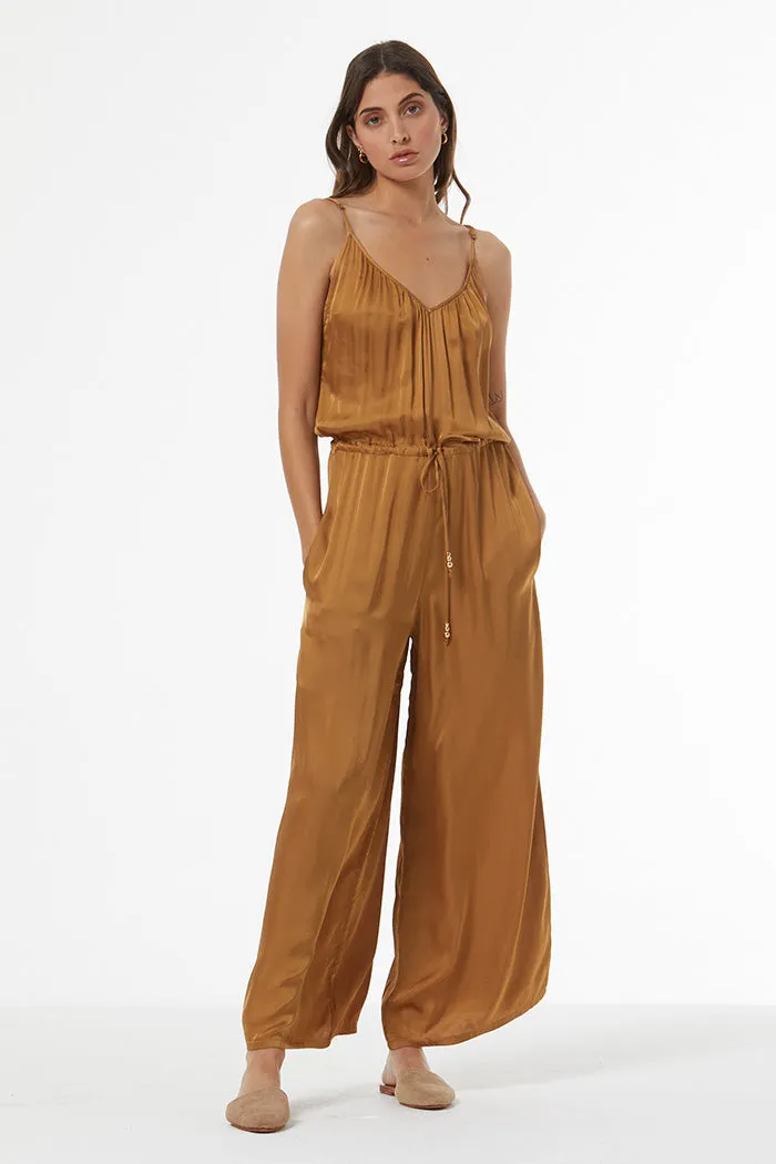 Annabelle Jumpsuit // Olive Bark