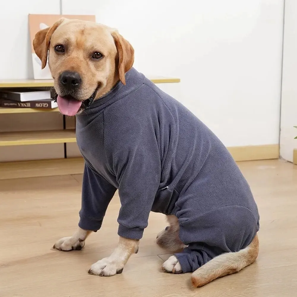 AnniePaw NurtureElite Four-Legged Dogs Recovery Suit: Anti-Licking Comfort