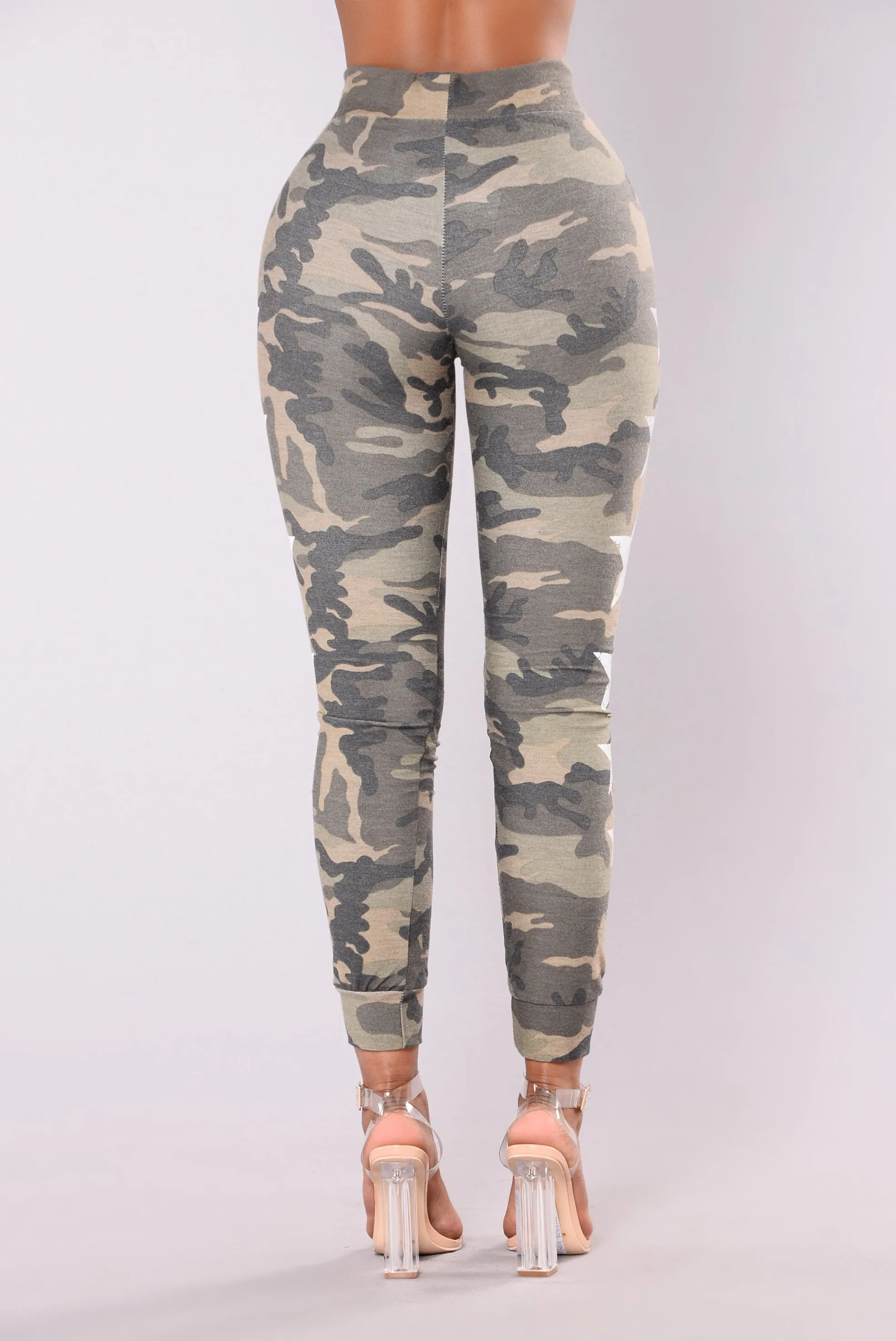 Army Girl Joggers - Camo