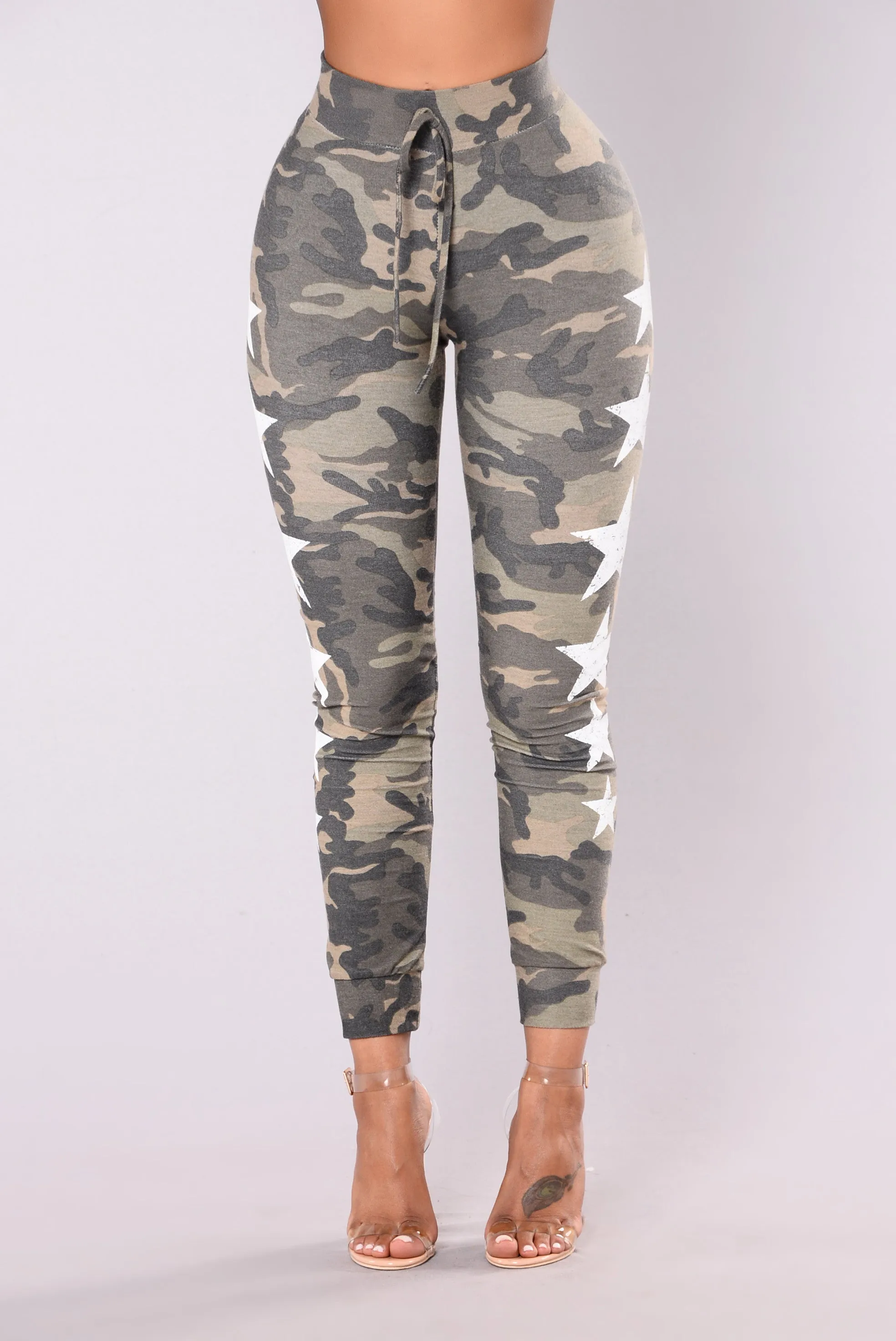 Army Girl Joggers - Camo