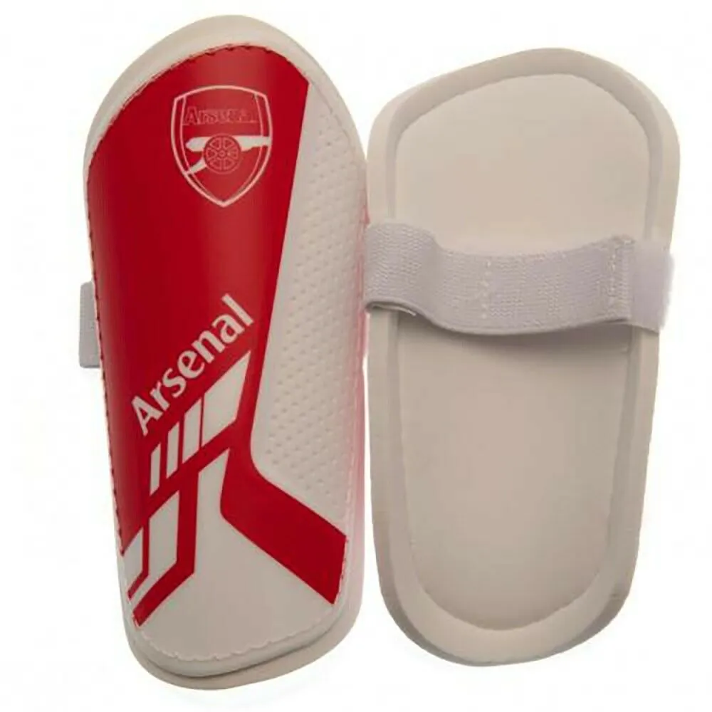 Arsenal FC Childrens/Kids Slip-In Shin Guards