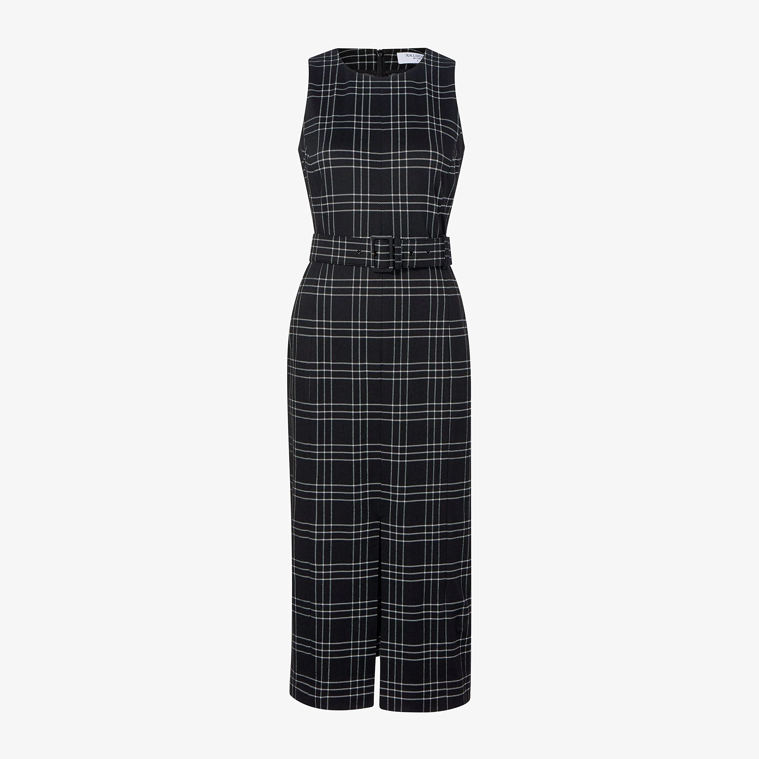 Ashtin Dress - Knit Suiting :: Plaid