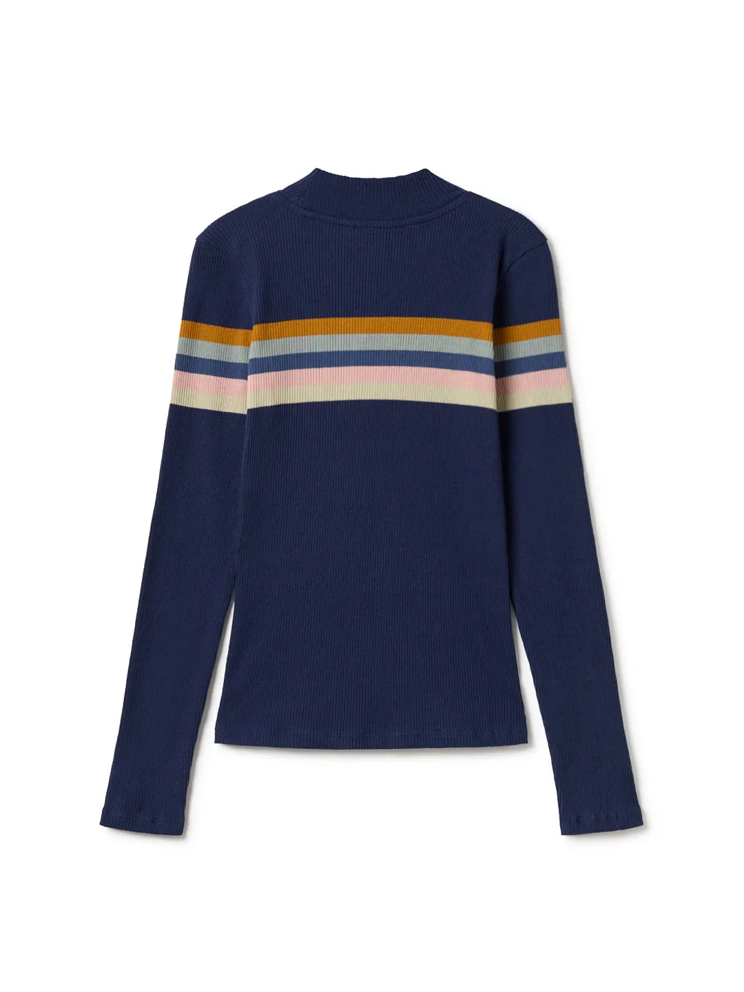 Avren Mixed Stripes Longsleeve Blue