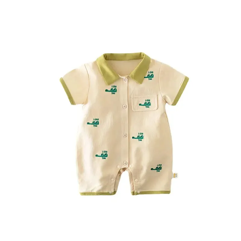 Baby Summer Crocodile Clothes  Jumpsuit