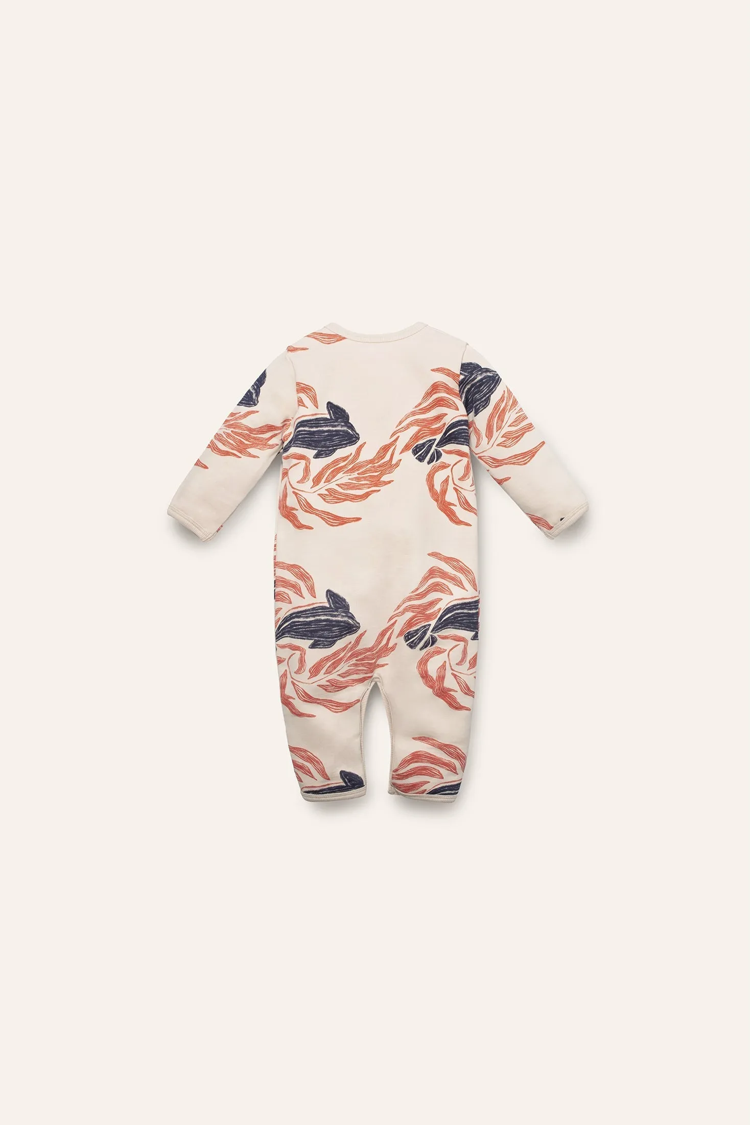 Baby's Whale Wrap Body Beige