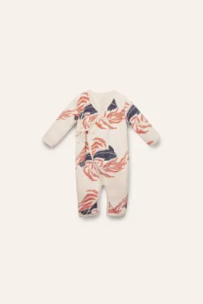 Baby's Whale Wrap Body Beige