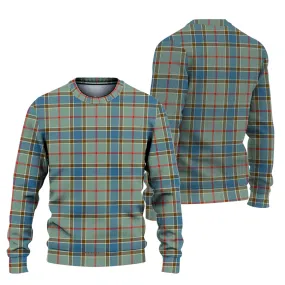 Balfour Blue Tartan Ugly Sweater