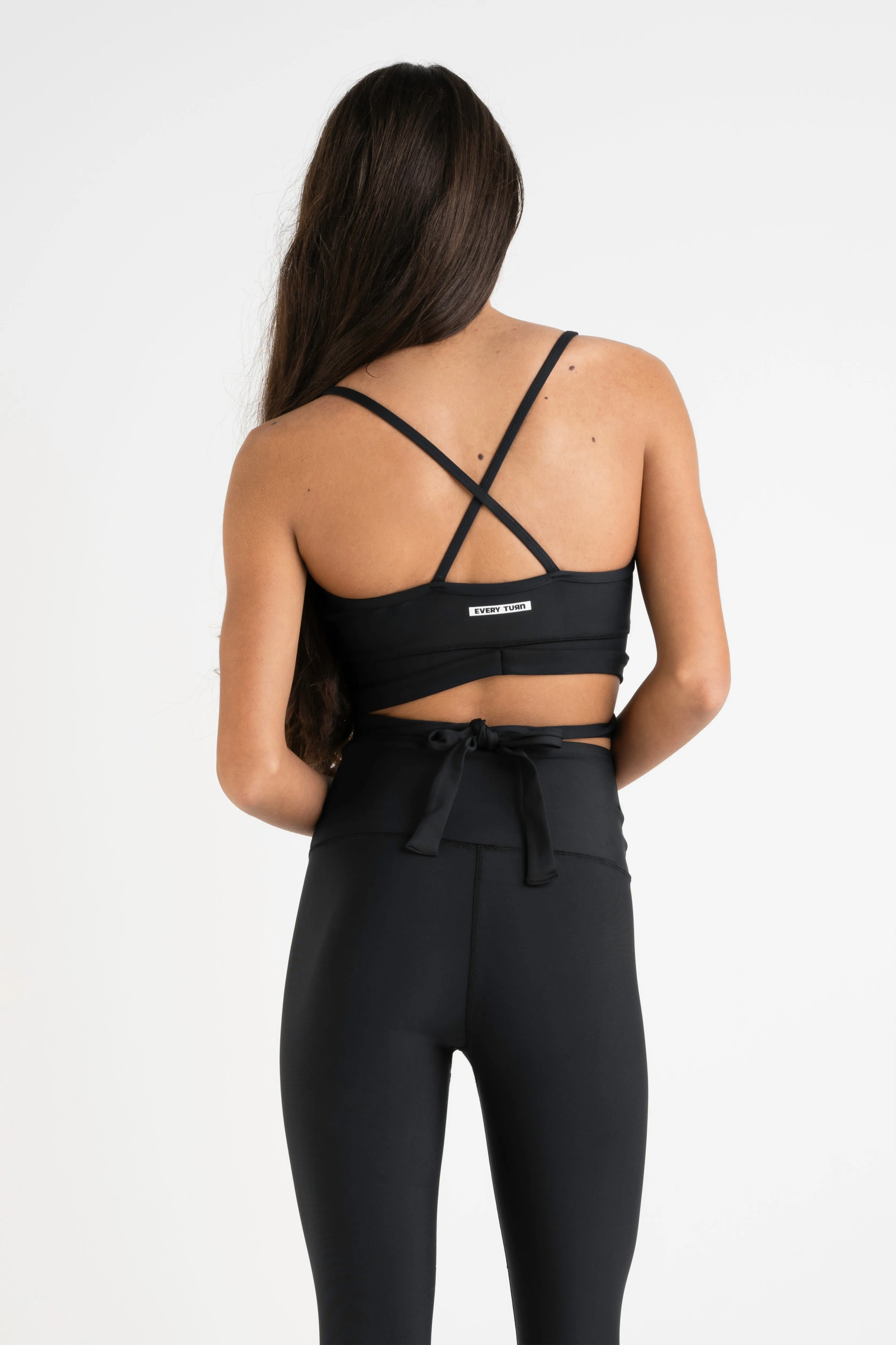 Ballet Wrap Crop Top