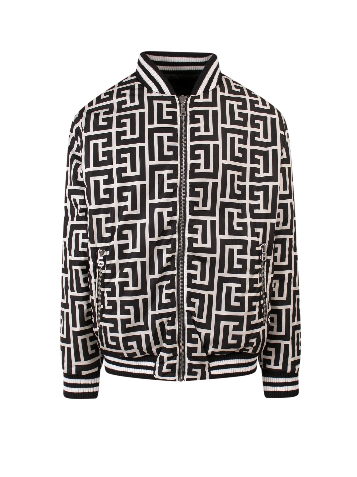 Balmain Quilted Reversible  Bomber Jacket