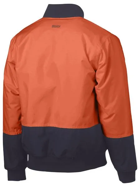 Bisley Two Tone Hi Vis Bomber Jacket (BJ6730)