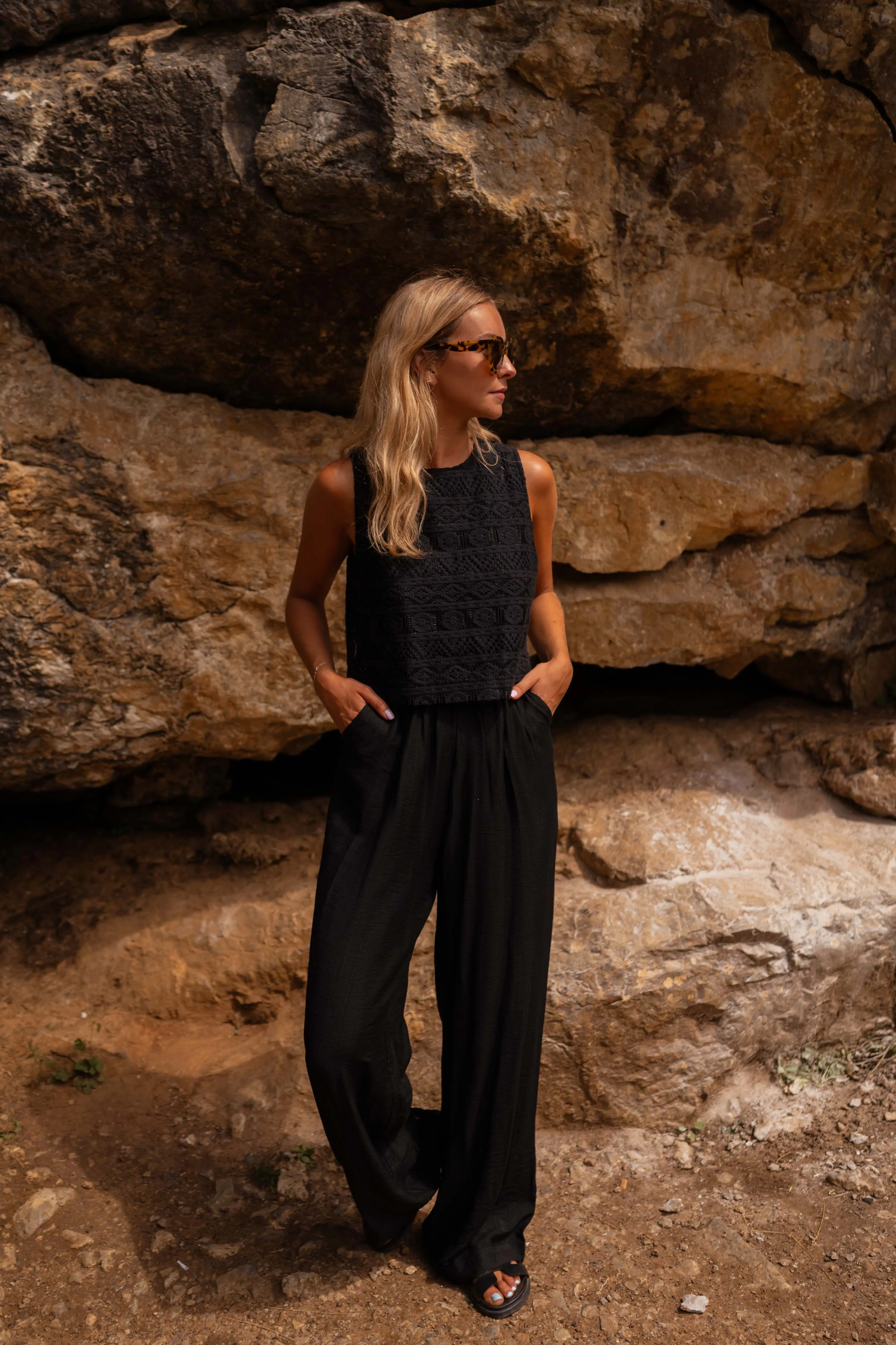 Black Paolina Jumpsuit