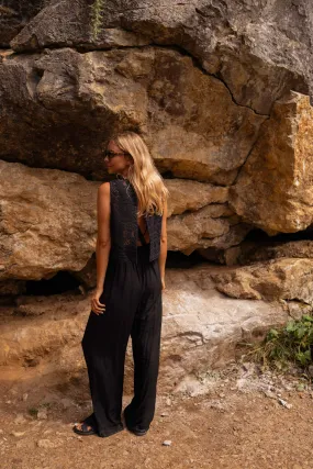 Black Paolina Jumpsuit