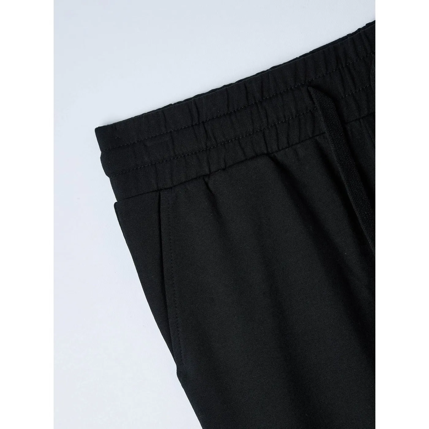 Black Skinny-fit Lightweight Jogging Bottoms