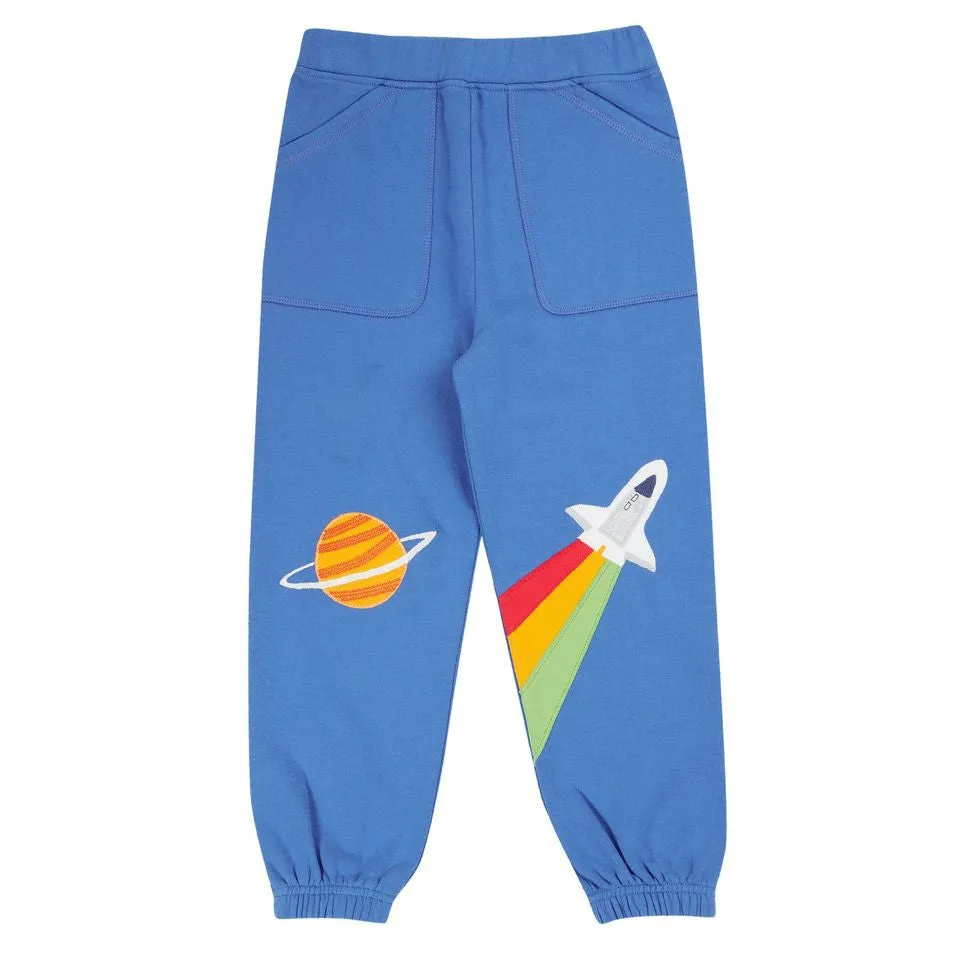 Blue Tang / Rocket Malpas Applique Joggers