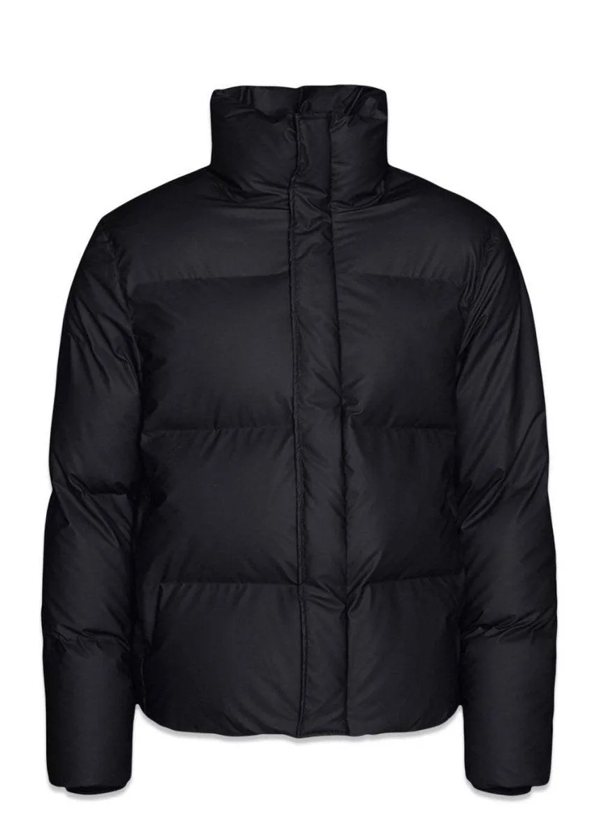 Boxy Puffer Jacket - Black