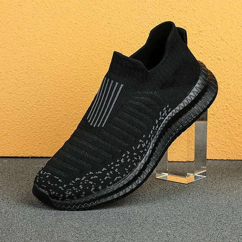 Breathable Men's Slip-On Sneakers