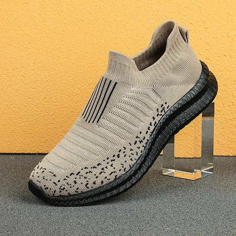 Breathable Men's Slip-On Sneakers