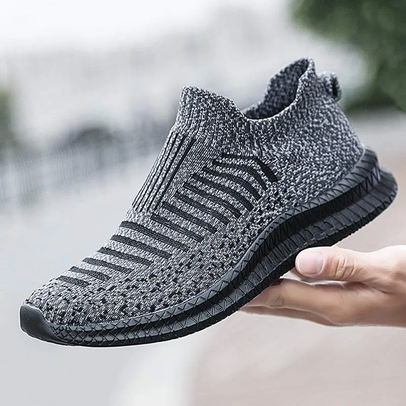 Breathable Men's Slip-On Sneakers