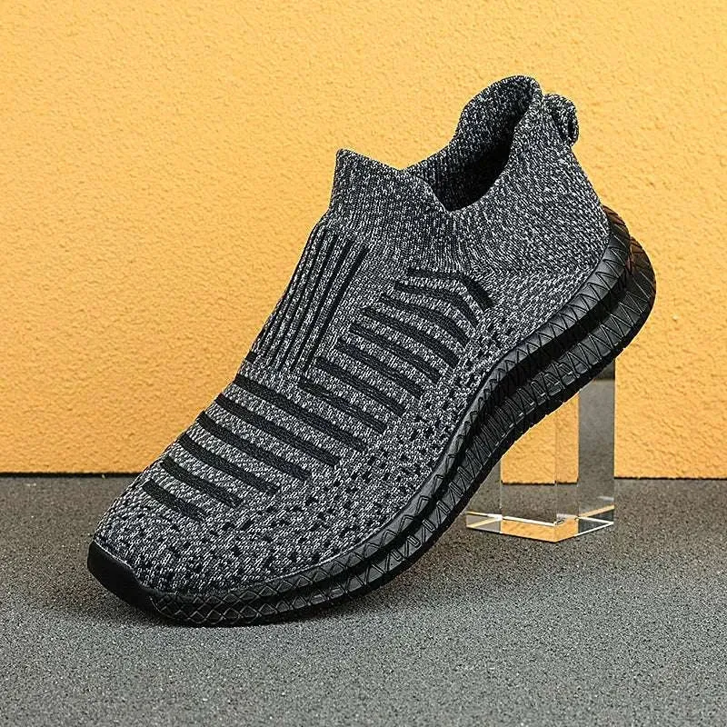 Breathable Men's Slip-On Sneakers