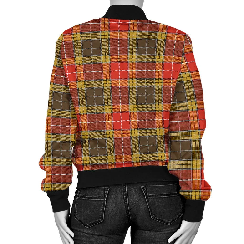 Buchanan Old Set Weathered Tartan Bomber Jacket