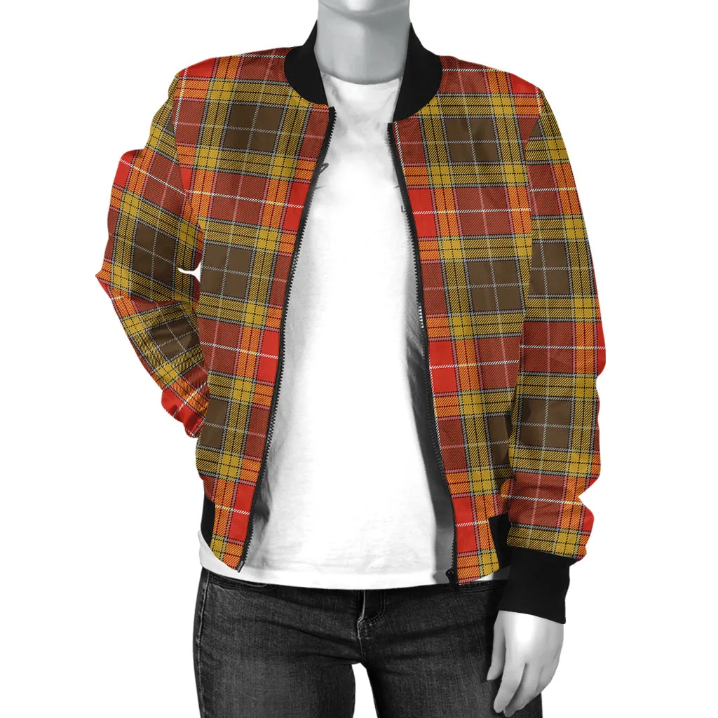 Buchanan Old Set Weathered Tartan Bomber Jacket