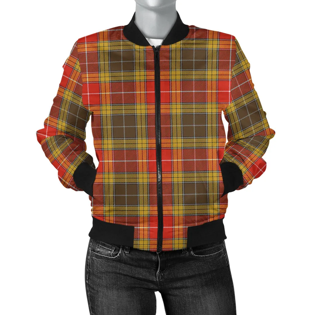 Buchanan Old Set Weathered Tartan Bomber Jacket