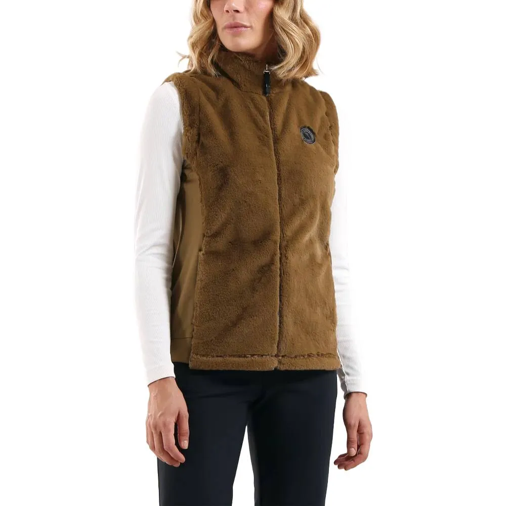 Chervo Paprica Golf Vest Brown - FW24 Women