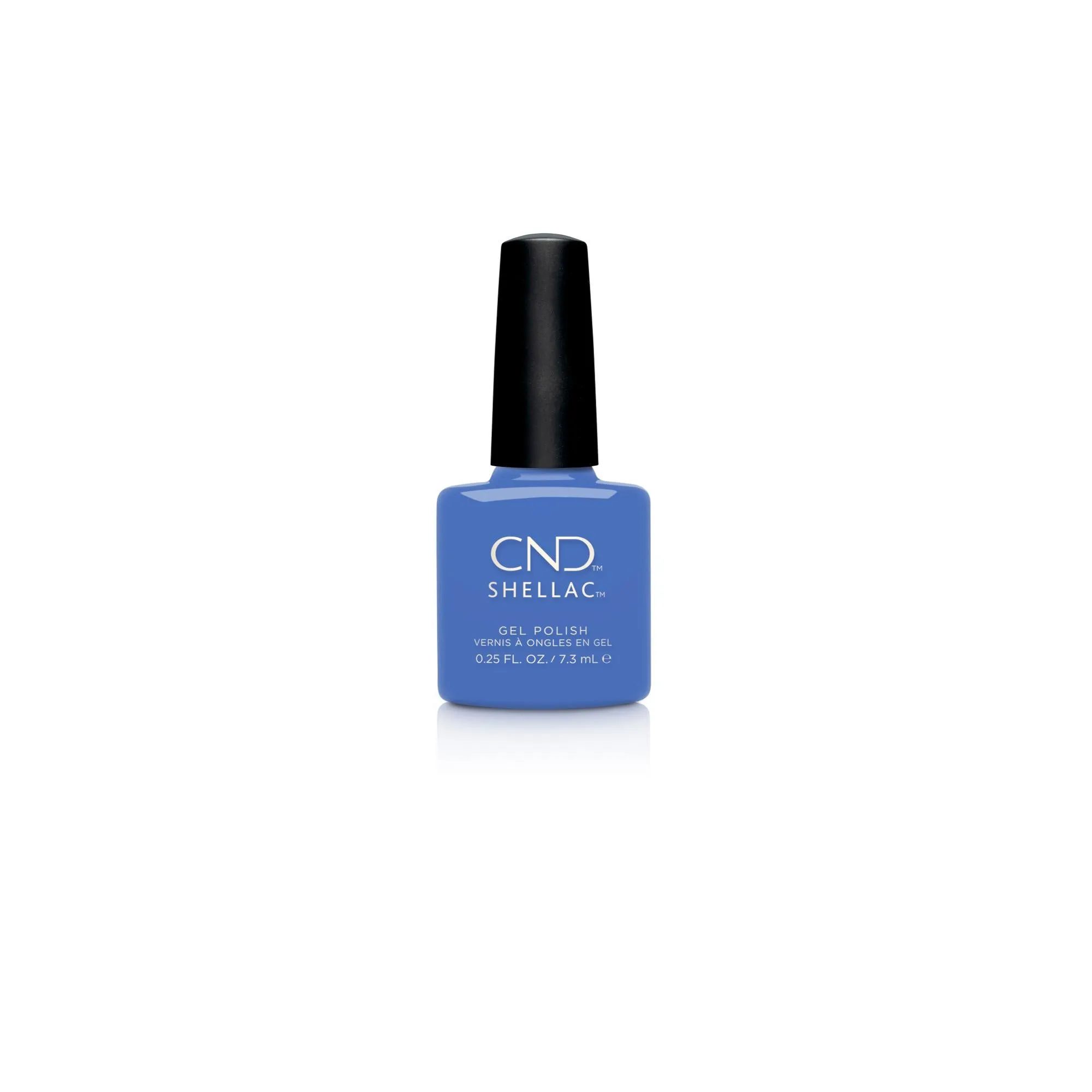 CND Shellac, Motley Blue, 0.25 fl oz