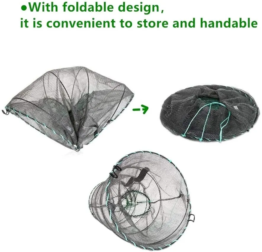 Collapsible Cast Net Fishing Nets