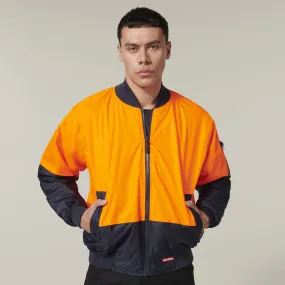 Core Hi-Vis 2 Tone Waterproof Bomber Jacket - Y06670