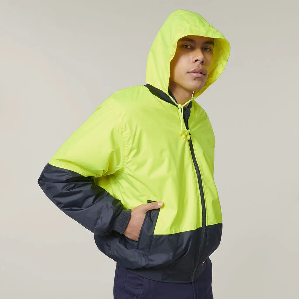 Core Hi-Vis 2 Tone Waterproof Bomber Jacket - Y06670