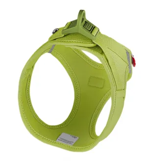 Curli D Clasp Harness Air-Mesh Lime XS - NLO