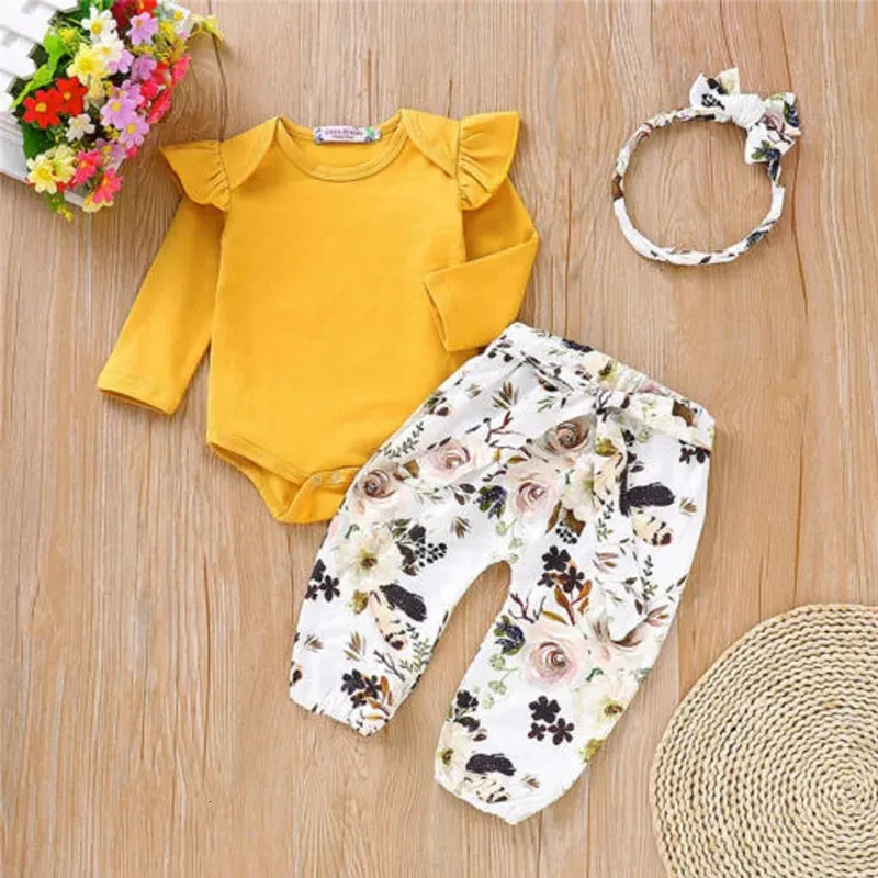 Cute Baby Girl Romper Set