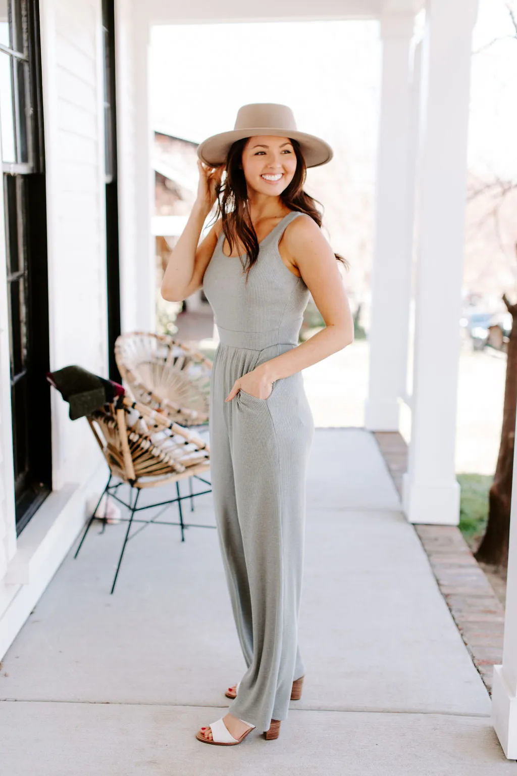 Dansby Ribbed Jumpsuit