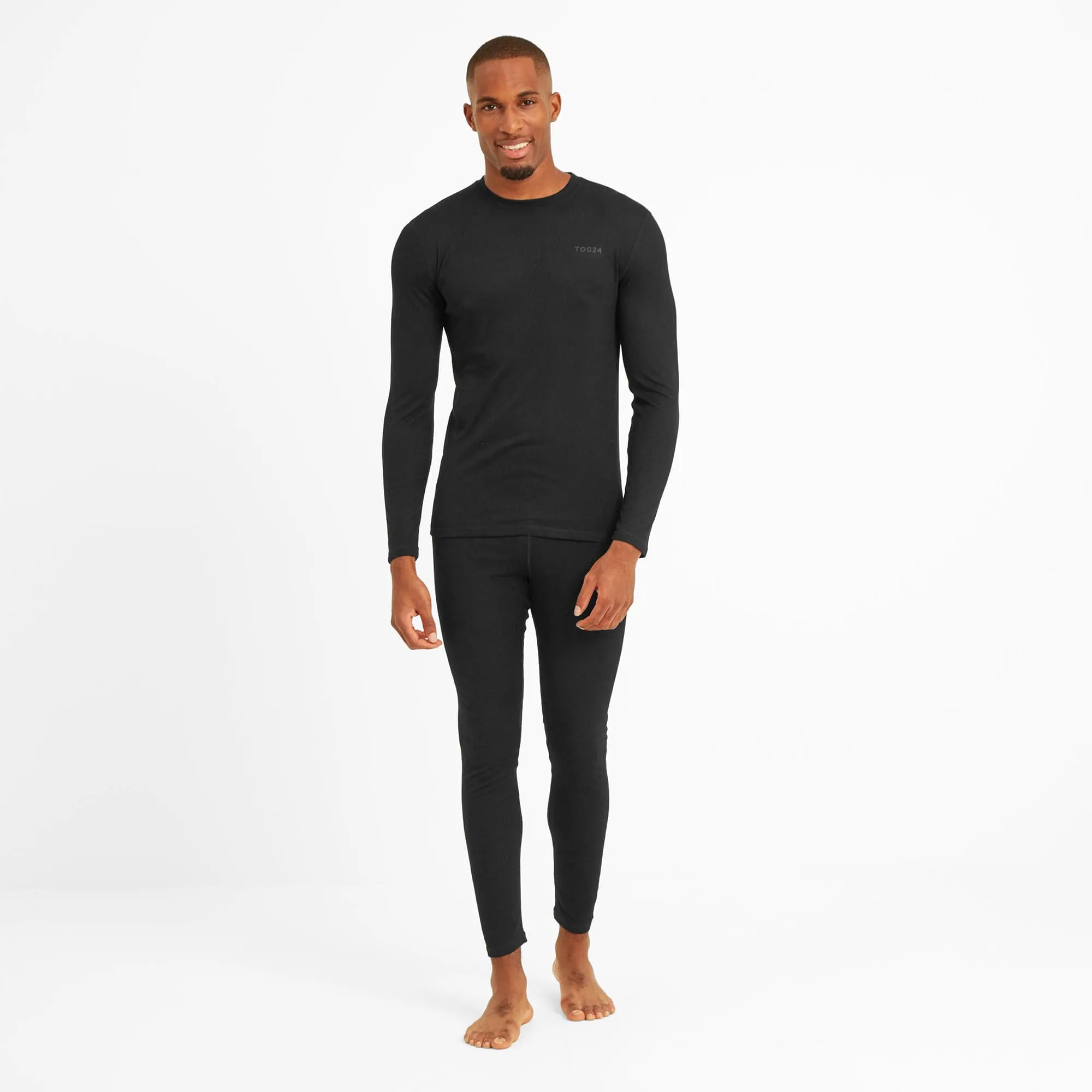 Darley Mens Thermal Base Layer Set - Black