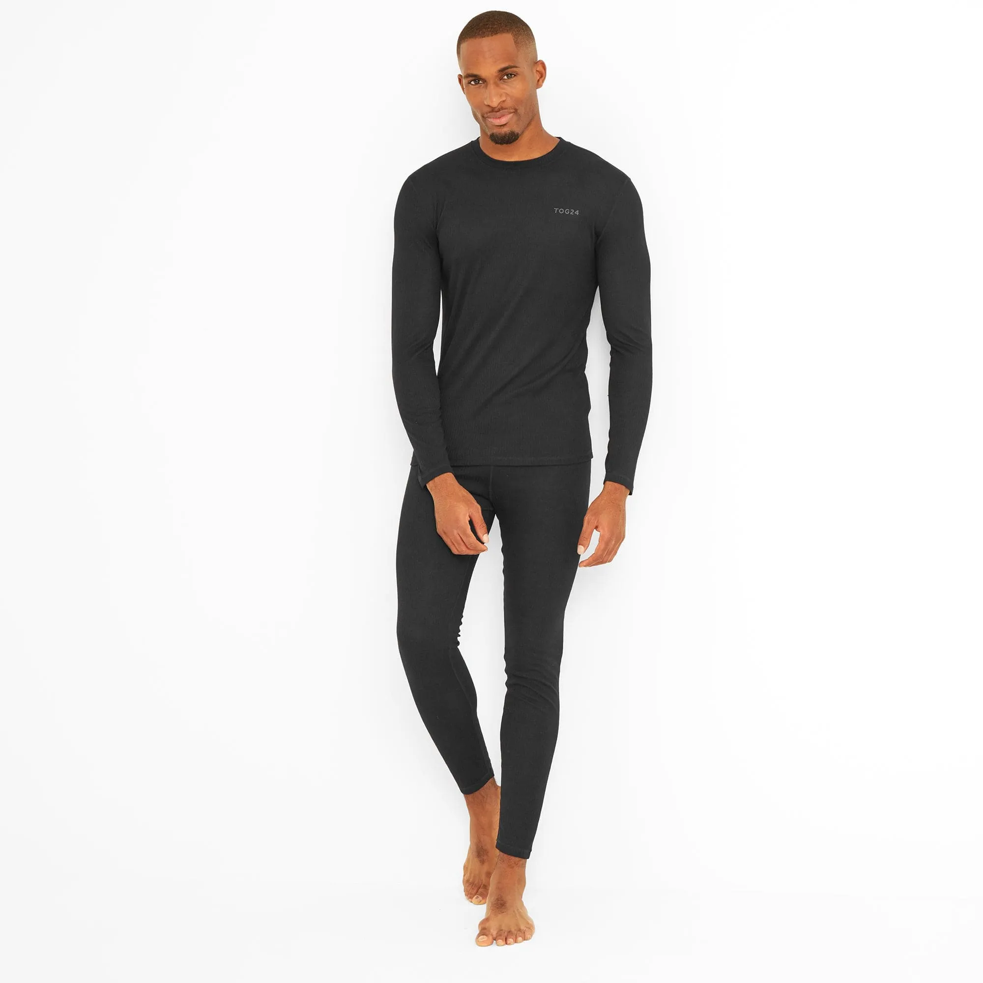 Darley Mens Thermal Base Layer Set - Black