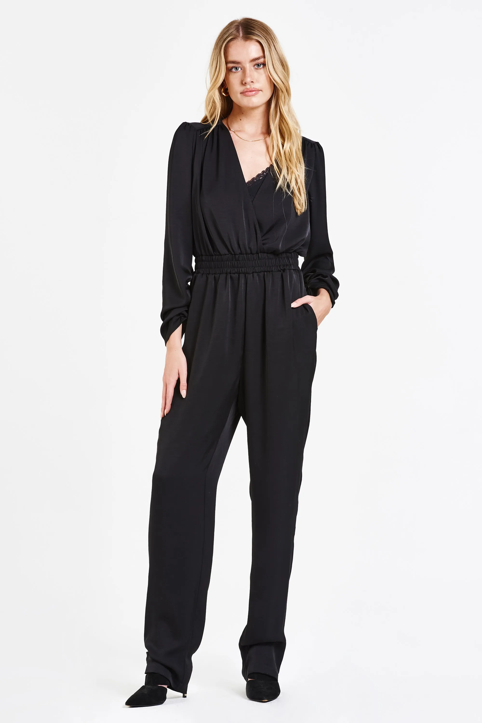 Dear John Brooke V-Neck Jumpsuit