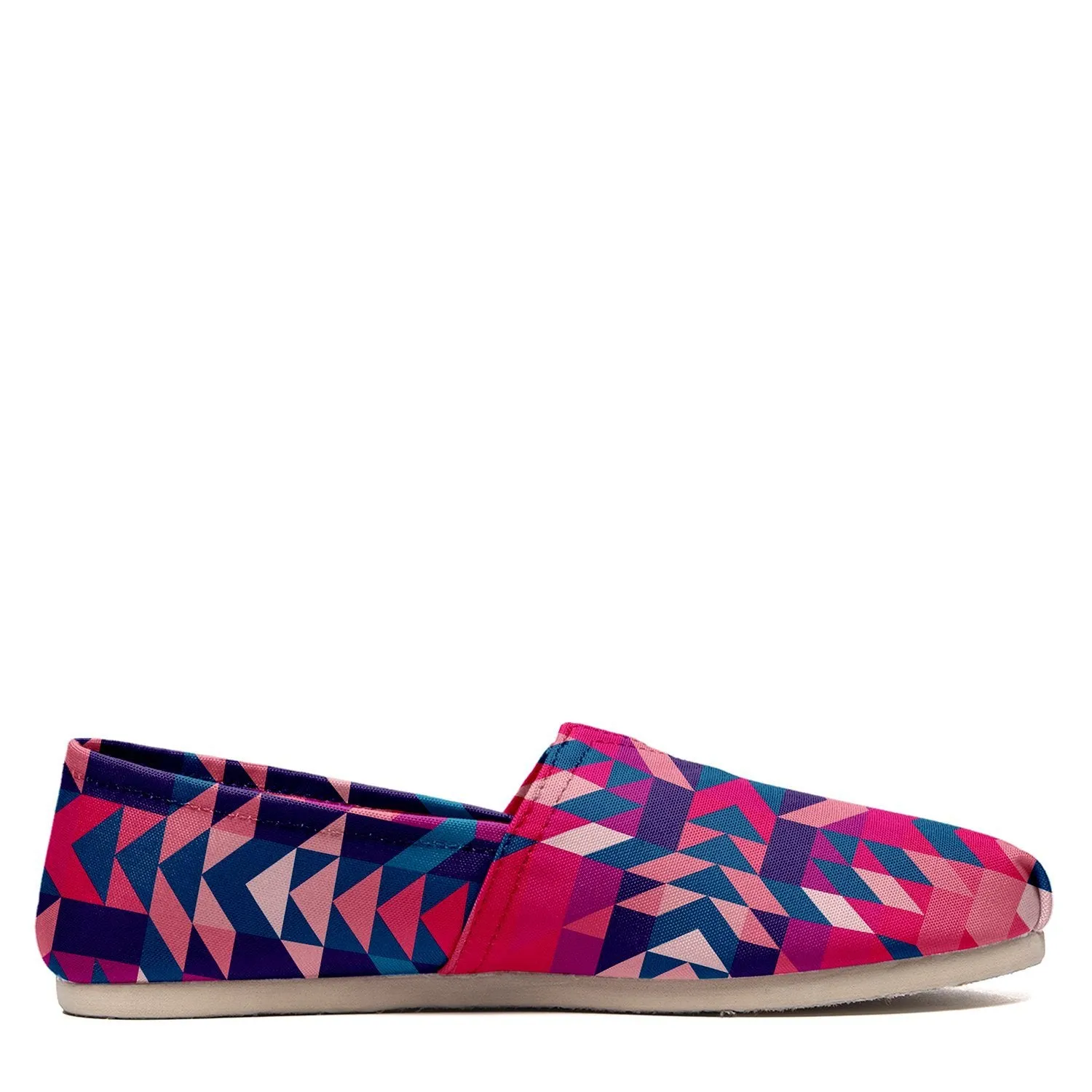 Desert Geo Blue Slip On