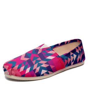 Desert Geo Blue Slip On