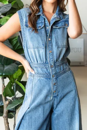 Devin Denim Jumpsuit